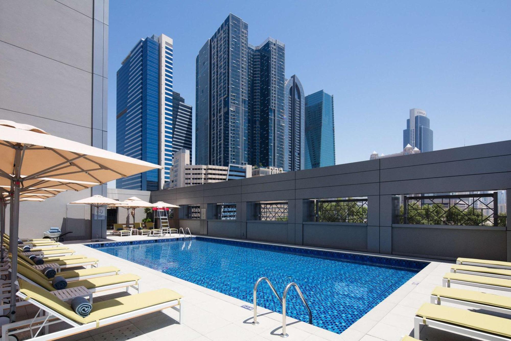Rove Trade Centre Hotel Dubaj Kültér fotó